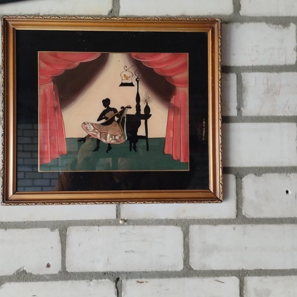 antiek schilderijen, Ophalen