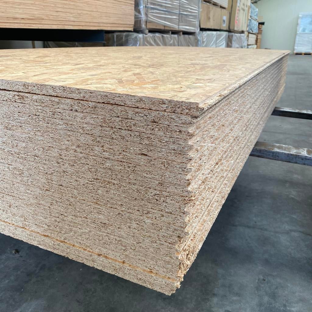 OSB platen 18mm met tong & groef, 1220x2440mm, Ophalen of Verzenden, Nieuw, Hout, Minder dan 20 mm