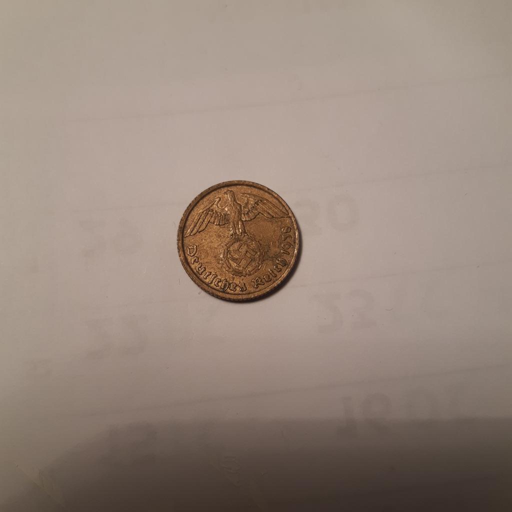 10 pfennig 1938., Ophalen, Duitsland