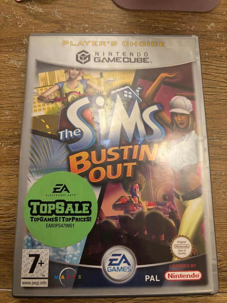 The Sims Bustin' Out - Nintendo GameCube - Compleet, Spelcomputers en Games, Games | Nintendo GameCube, 1 speler, Ophalen of Verzenden