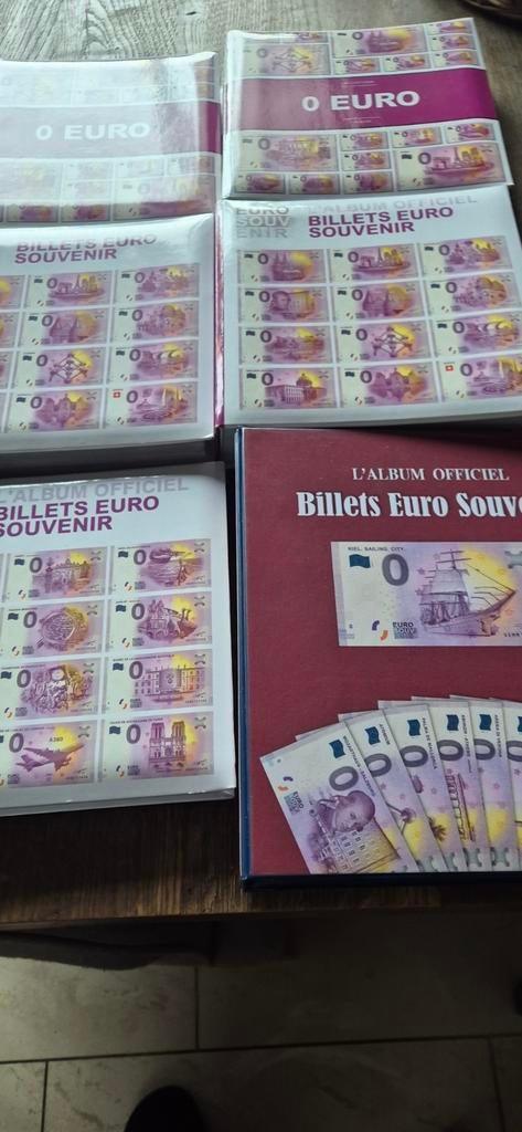 Collectie 0 Euro Biljetten - Diverse Landen, Ophalen of Verzenden, Overige landen, 5 euro, Setje