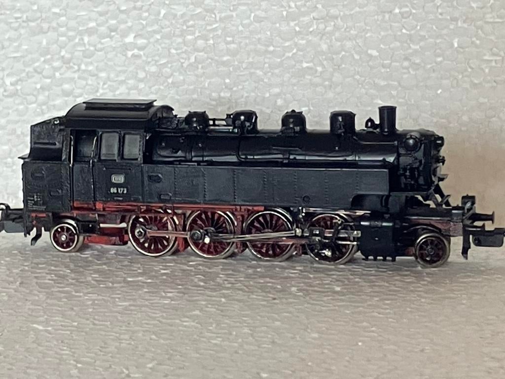 Marklin Hamo BR 86 stoomlokomotief, Hobby en Vrije tijd, Ophalen of Verzenden, Zo goed als nieuw, Märklin, Gelijkstroom