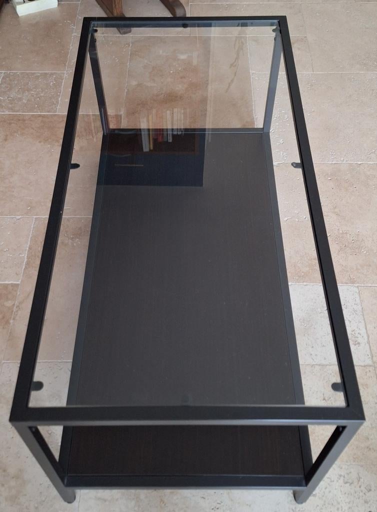 Drie Ikea VITTSJÖ tafels, Ophalen, 50 tot 100 cm, Zo goed als nieuw, Metaal