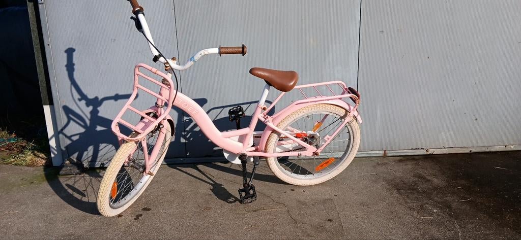 Meisjesfiets 20 inch, Ophalen, Gebruikt, Handrem, Sjoef