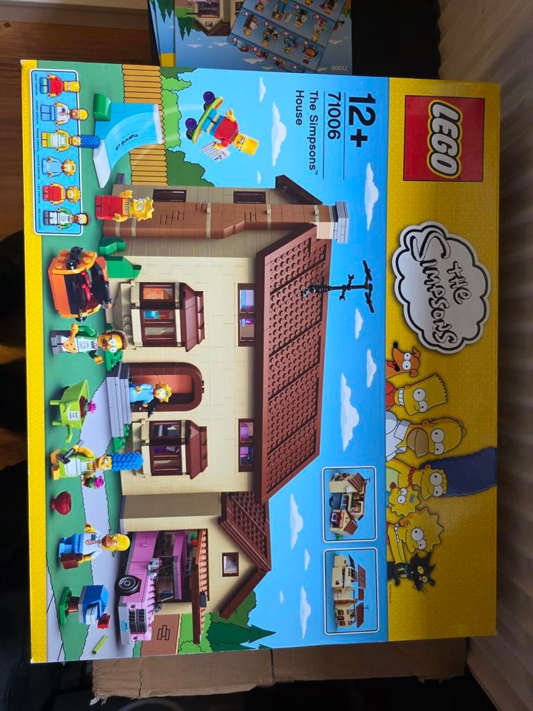 Lego Simpsons Huis 71006 - Compleet met Boekjes & Doos, Ophalen of Verzenden, Zo goed als nieuw, Complete set, Lego