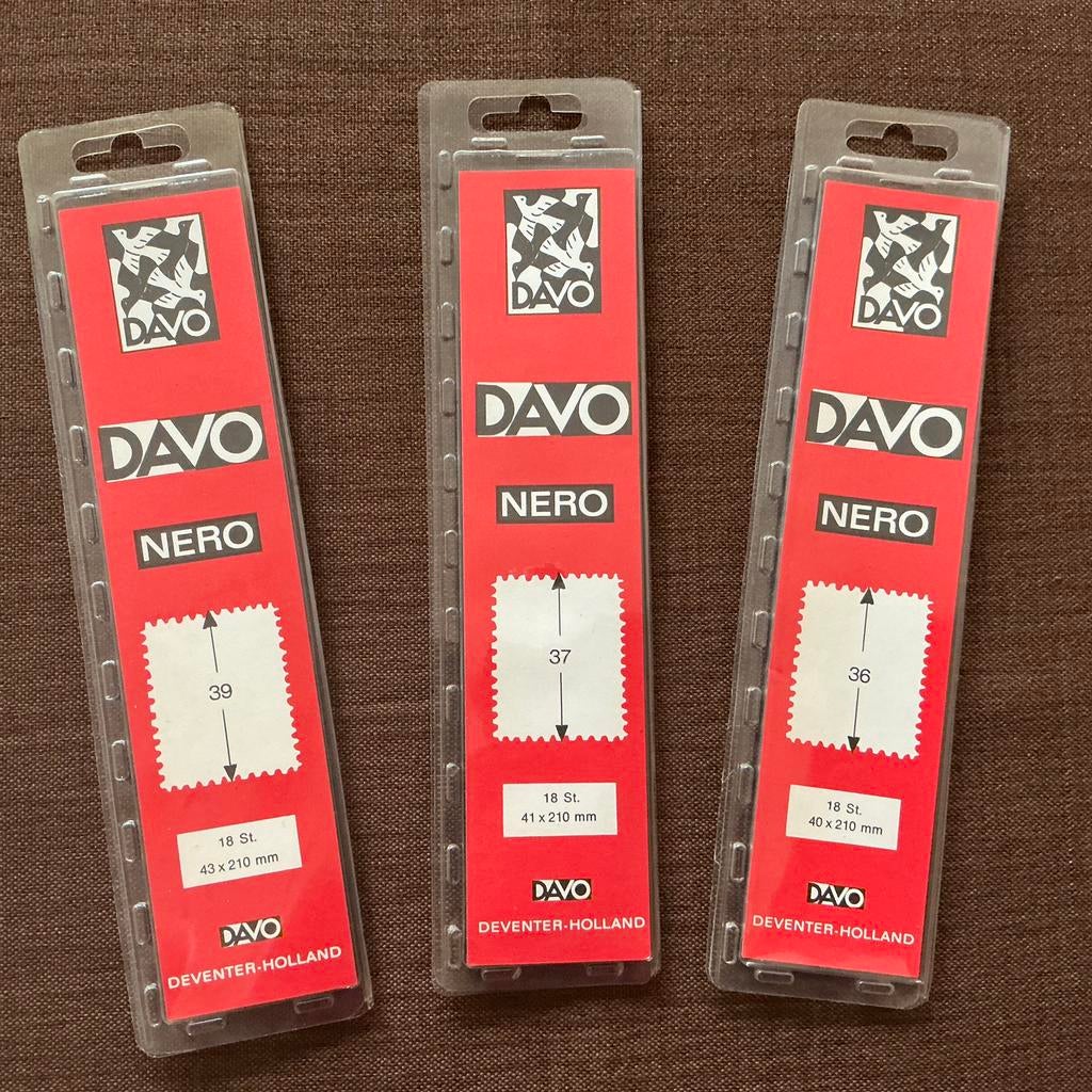 Klemstroken DAVO, Postzegels en Munten, Postzegels | Toebehoren, Ophalen of Verzenden