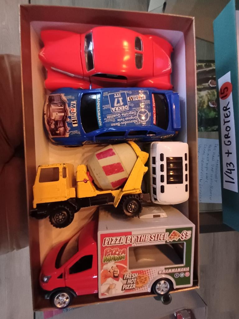 doos 15 met modelauto s, Ophalen of Verzenden, Gebruikt, Auto