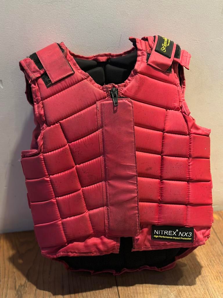 Roze bodyprotector 8 jaar, Gebruikt, Kinderen, Overige soorten, Ophalen of Verzenden