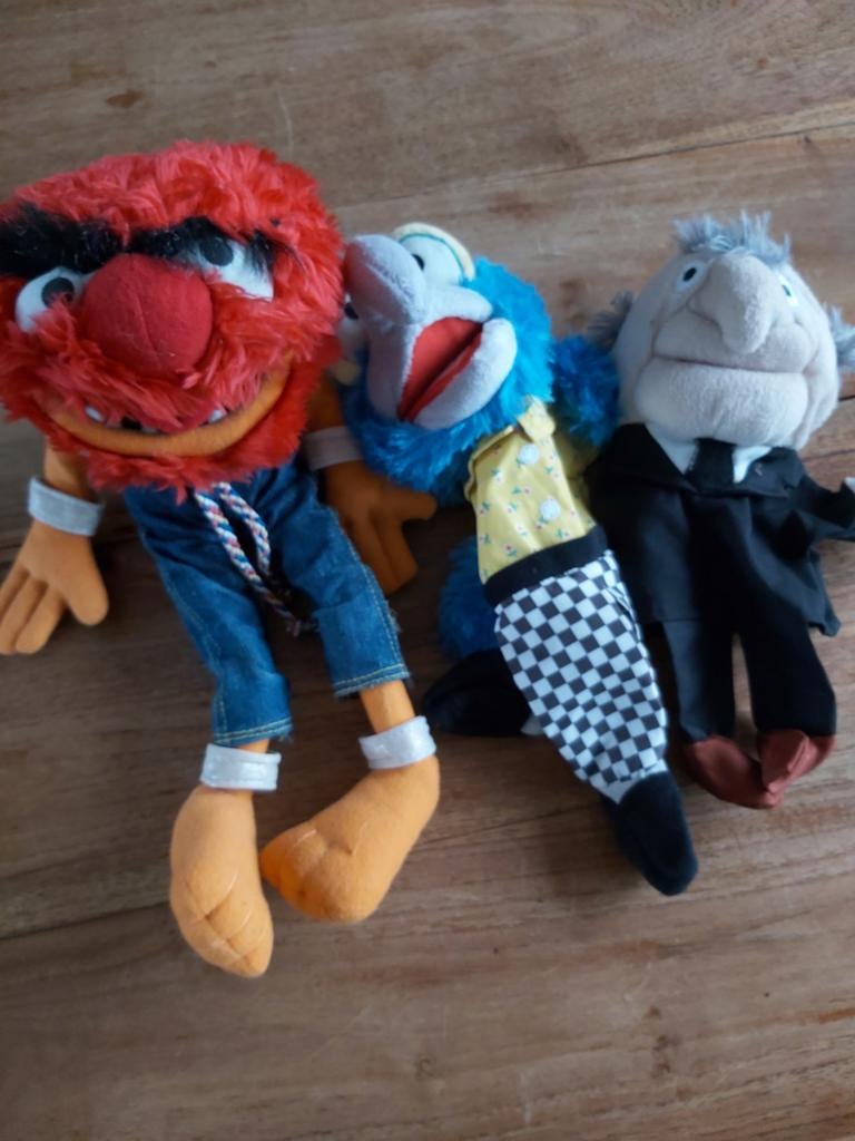 3 Muppets Chow Figuren: Animal, Grover, en een ander, Ophalen, Gebruikt, Overige typen