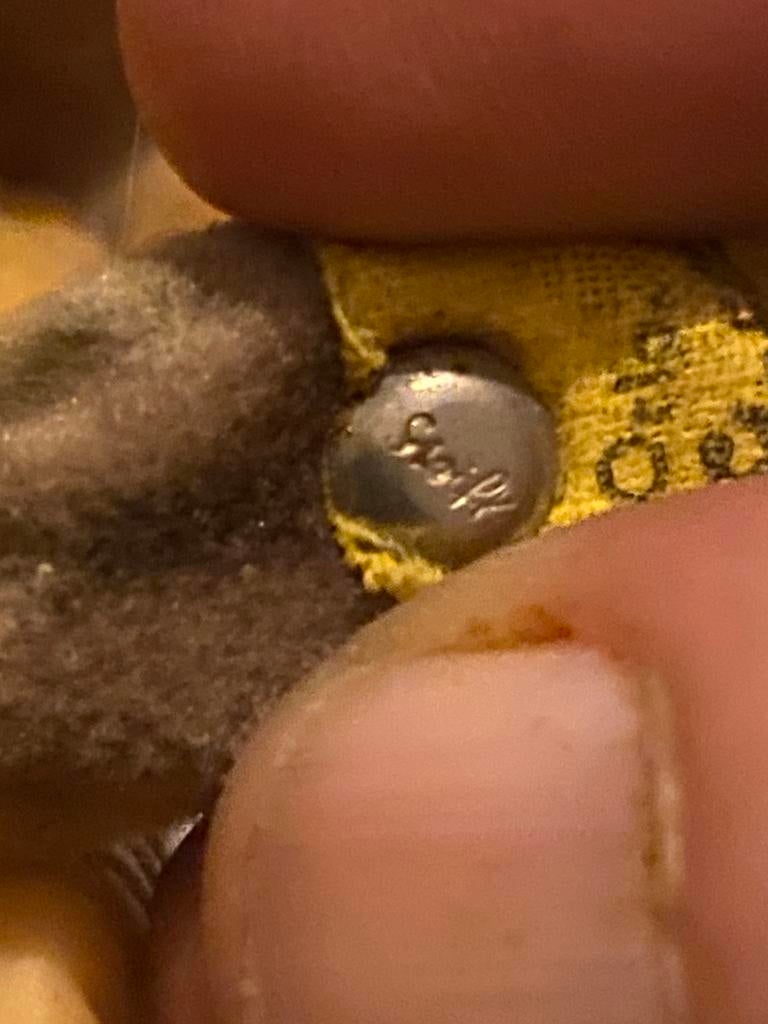 Antieke Steiff schildpad, Sieraden, Tassen en Uiterlijk, Ringen, Ophalen, Zo goed als nieuw