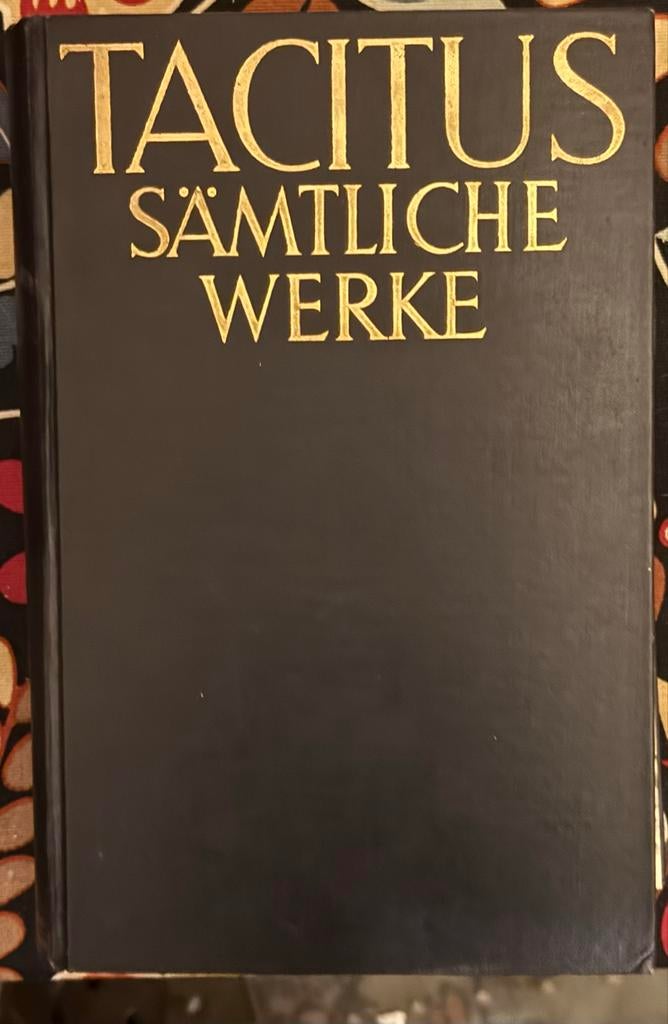 Cornelius Tacitus -samtliche werke-1935, Ophalen of Verzenden