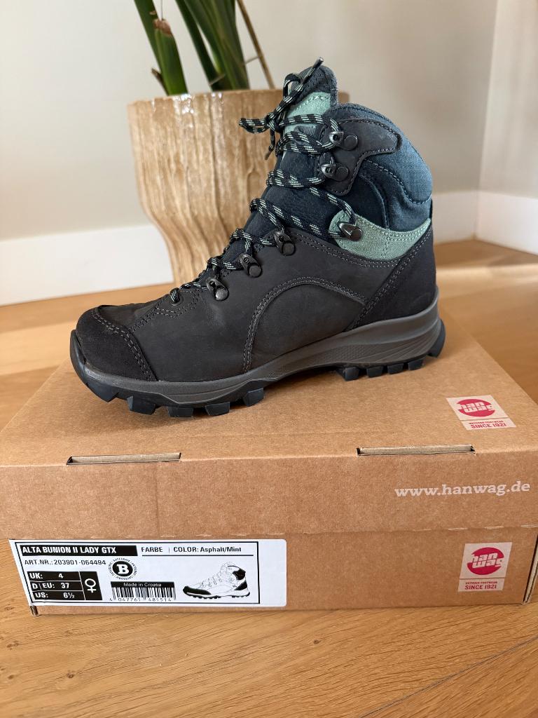 Dames wandelschoenen maat 37 Hanwag - ongedragen, Sport en Fitness, Bergsport en Wandelen, Ophalen of Verzenden, Nieuw, Schoenen