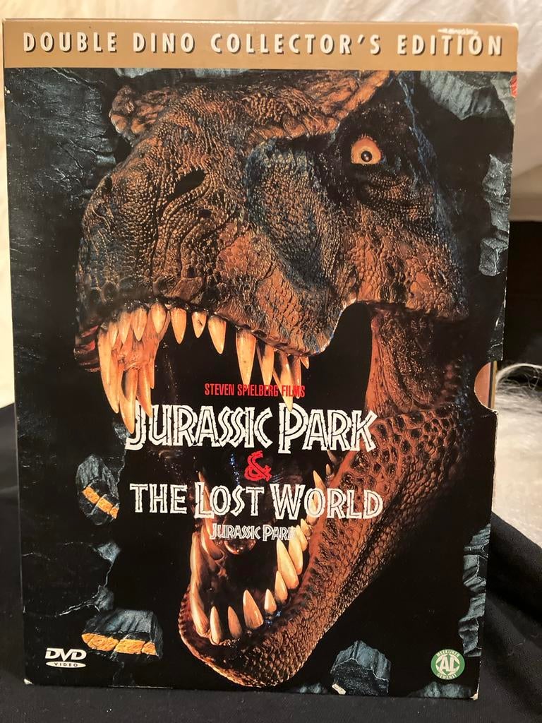 Jurassic Park & The Lost World - DoubleDino Collector's Edi, Gebruikt, Boxset, Actie, Ophalen of Verzenden