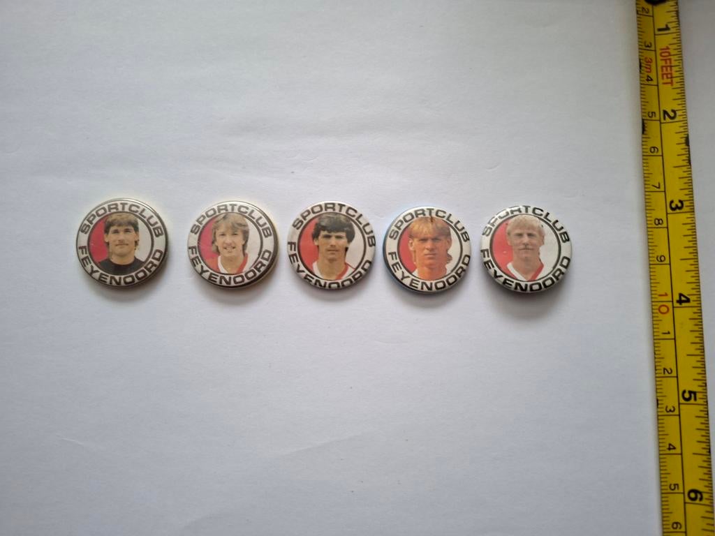 Feyenoord Buttons Collectie, Verzamelen, Ophalen of Verzenden, Gebruikt, Sport, Button