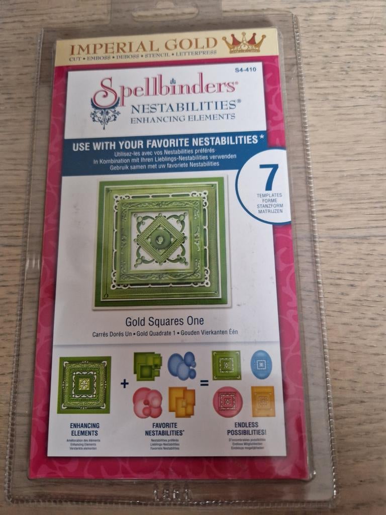 Spellbinders S4-410 Nestabilities - Nieuw in Verpakking, Hobby en Vrije tijd, Ophalen of Verzenden, Nieuw