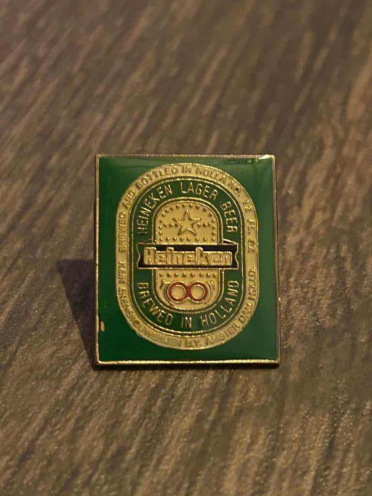 Aparte Heineken pin speldje, Verzamelen, Biermerken, Ophalen, Nieuw, Overige typen, Heineken