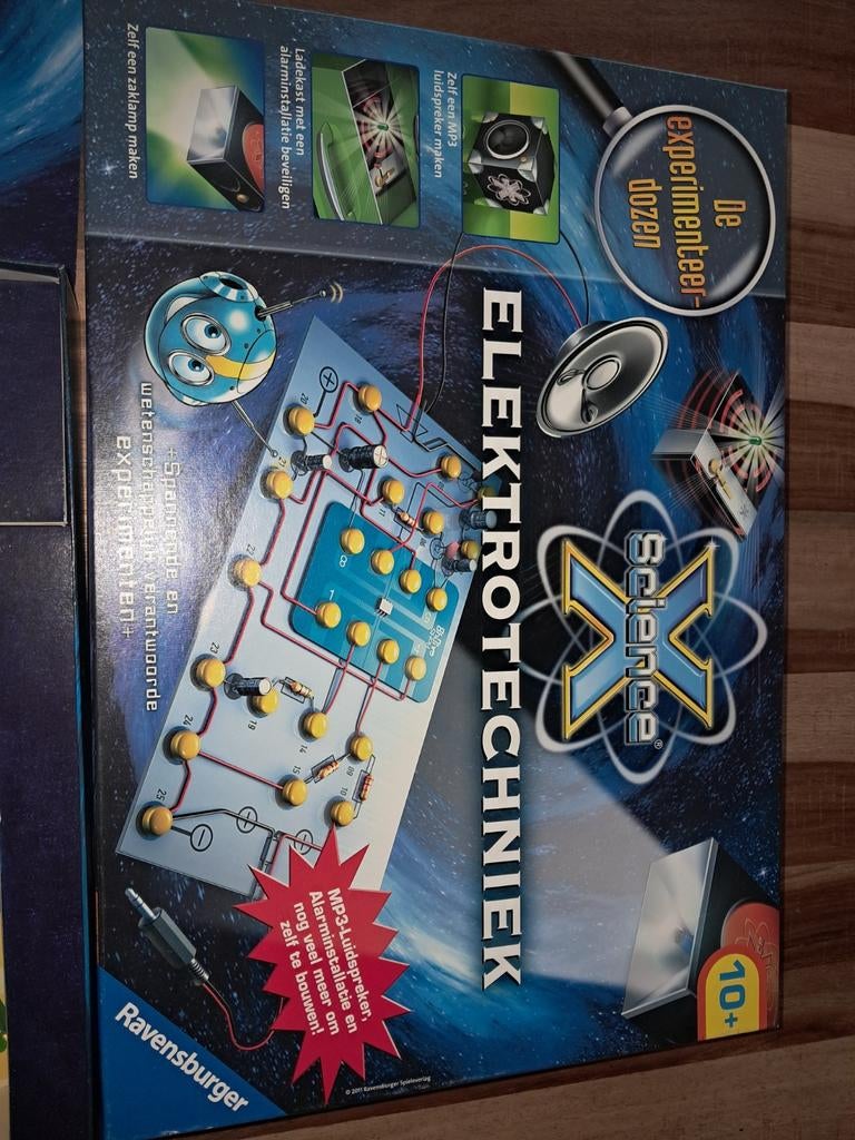 ScienceX Elektrotechniek - Experimenteerdoos, Ophalen, Zo goed als nieuw