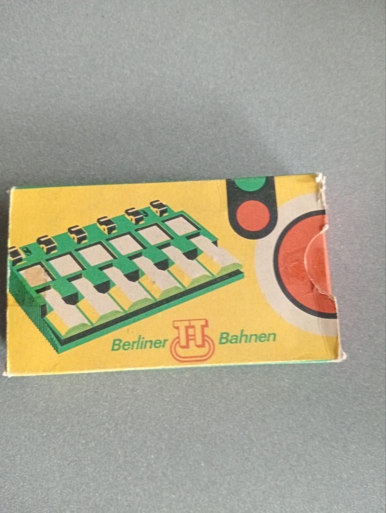 schakel kastje Berliner TT bahnen., Ophalen of Verzenden, Gelijkstroom, Rails, Fleischmann