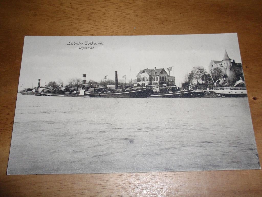Lobith Tolkamer Rijnzicht Rijn, Verzenden, 1920 tot 1940, Ongelopen, Gelderland