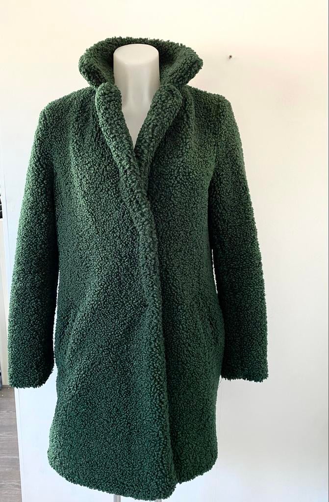 Groene Teddy Jas - Maat M Noisy May, Kleding | Dames, Ophalen of Verzenden, Zo goed als nieuw, Maat 38/40 (M), Groen