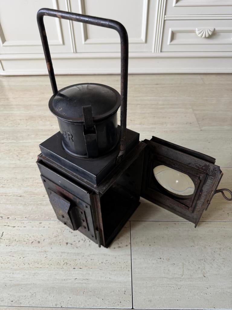 Engelse Trein lamp BR, Ophalen of Verzenden, Gebruikt, Trein, Overige typen