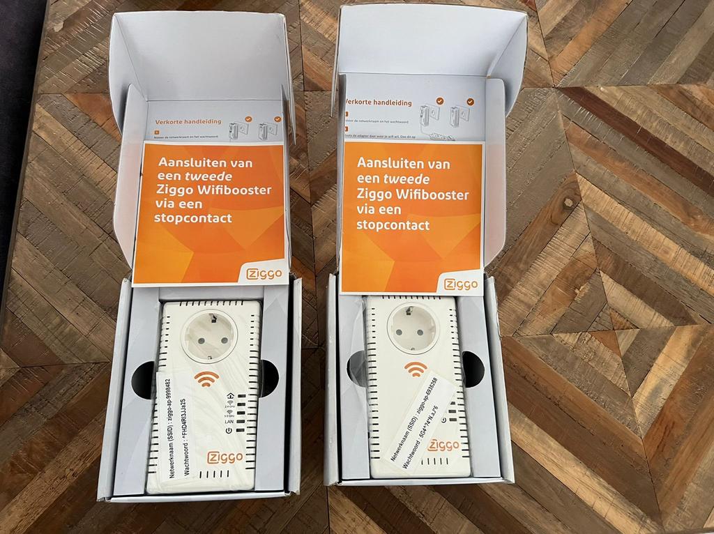2x Ziggo WiFi Booster - Nieuw in doos, Computers en Software, WiFi-versterkers, Nieuw, Ophalen