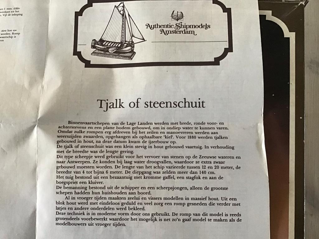 Hollandse Platbodem Scheepsmodel, Hobby en Vrije tijd, Overige merken, 1:50 of kleiner, Overige typen, Nieuw