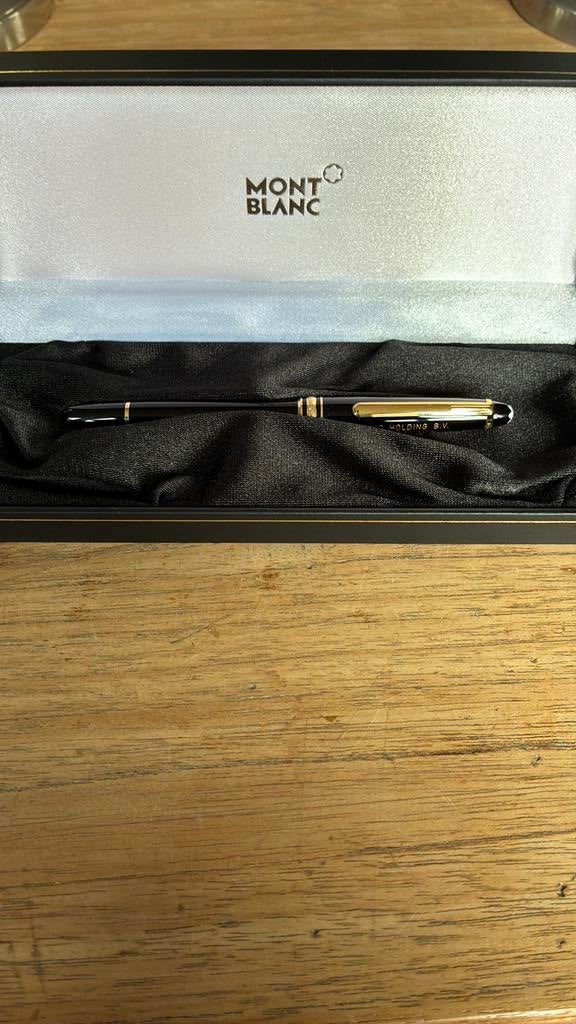 Montblanc Meisterstuck Pix Goldplated vulpen, Ophalen of Verzenden, Zo goed als nieuw, Vulpen, Mont Blanc