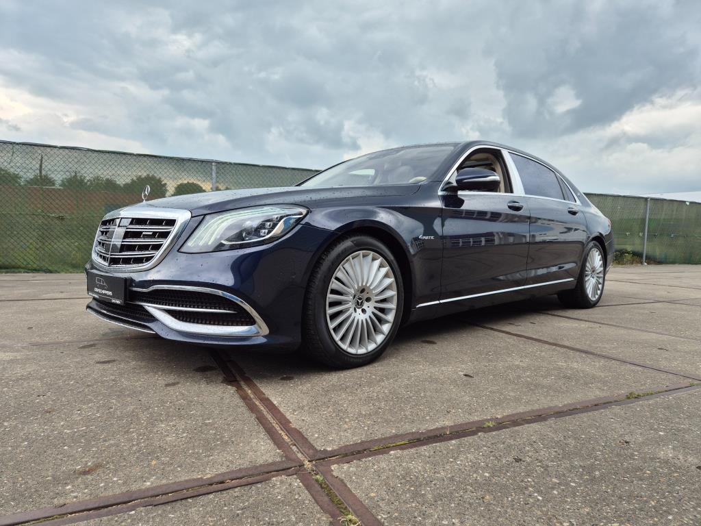 Mercedes-Benz S-klasse 560 Maybach 4Matic Premium Plus Limo, Auto's, Automaat, Gebruikt, Maybach S-Klasse, Blauw