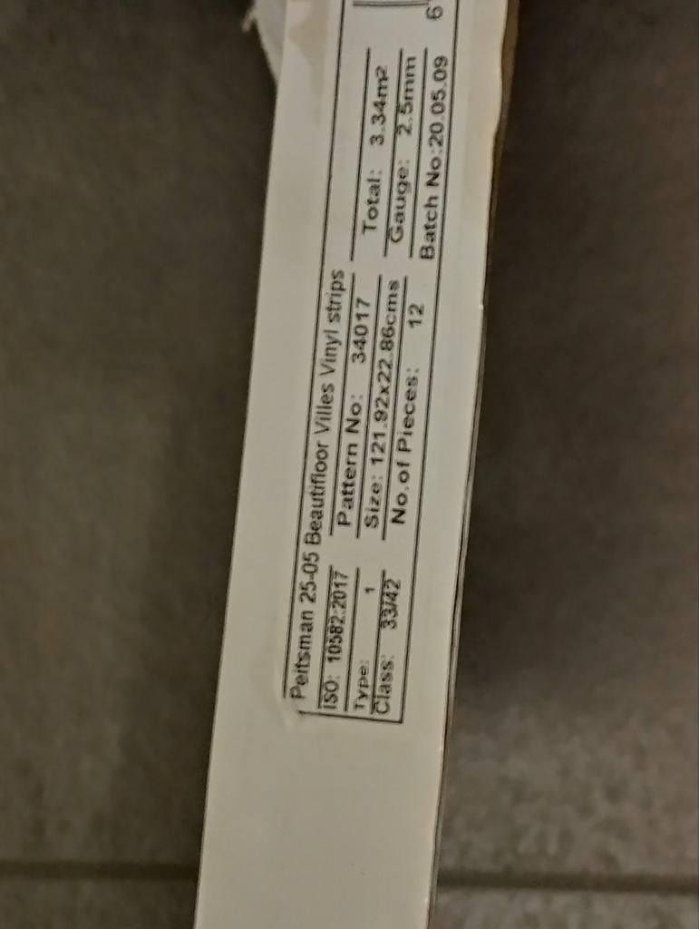 Nieuwe PVC vloer - Beautifloor Villes Vinyl strips, Ophalen, Nieuw, Bruin, Vinyl