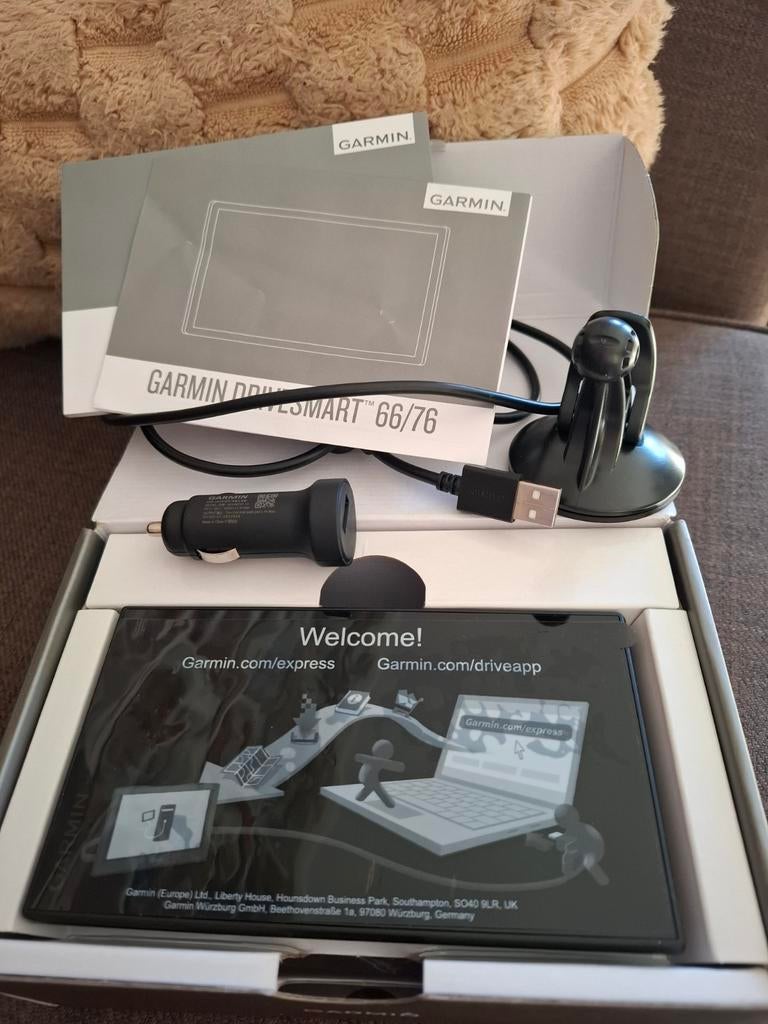 Garmin DriveSmart 66 Navigatie - Zo goed als nieuw, Auto diversen, Autonavigatie, Ophalen of Verzenden, Zo goed als nieuw