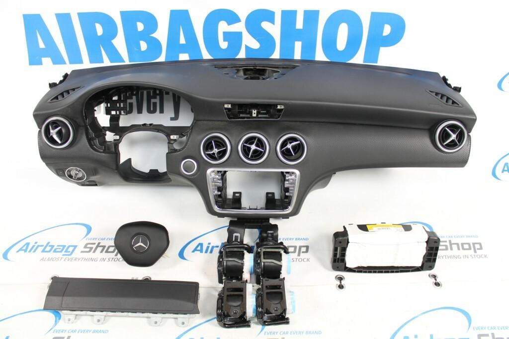 Airbag set - Dashboard zwart Mercedes A klasse W176