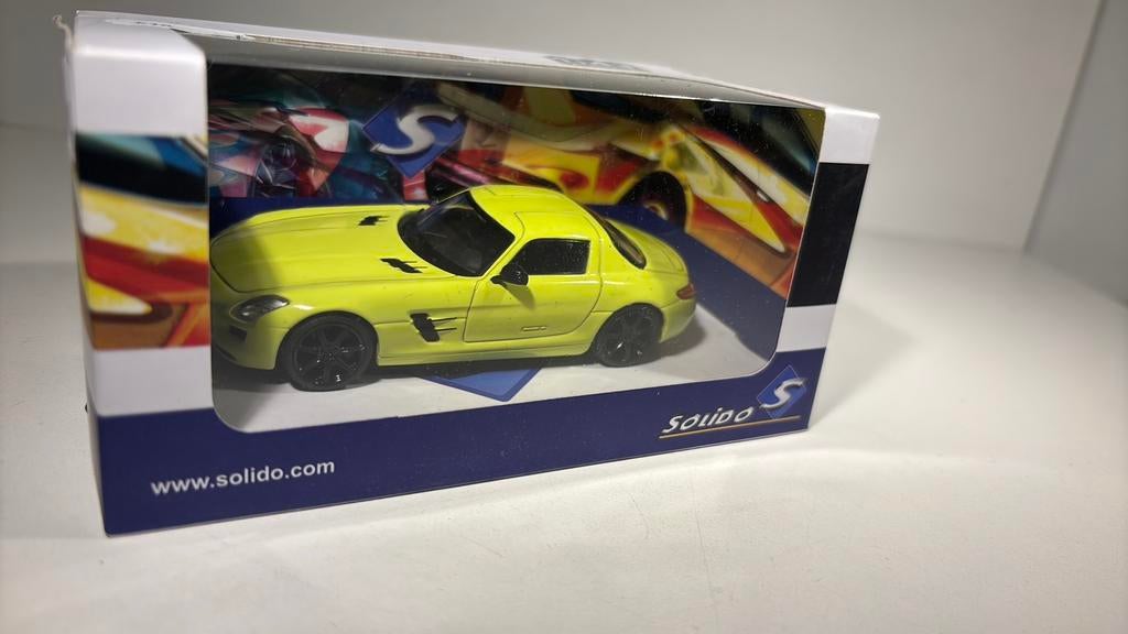 Mercedes benz sls amg solido 1.43, Auto, Solido, Ophalen of Verzenden, A