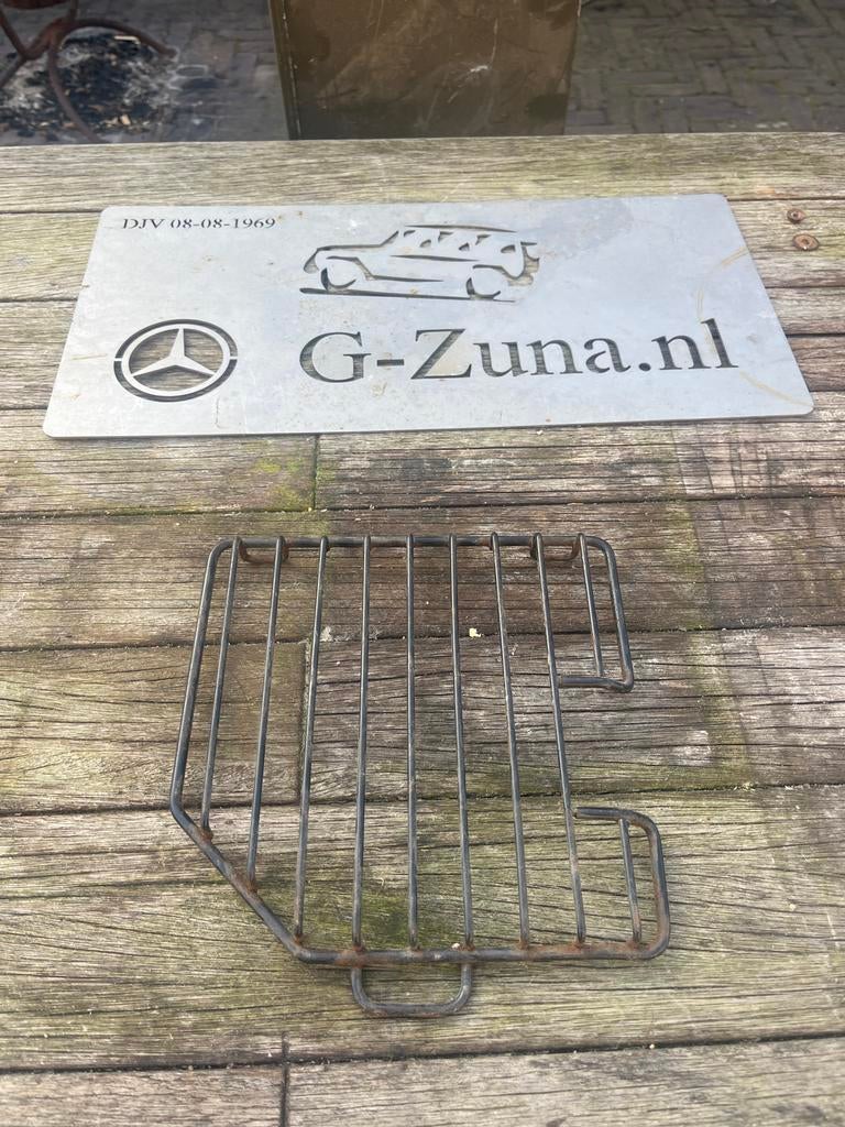 Koplamprooster rechts voor G Klasse W460 W461 met sproeiers, Ophalen, Gebruikt, Mercedes-Benz