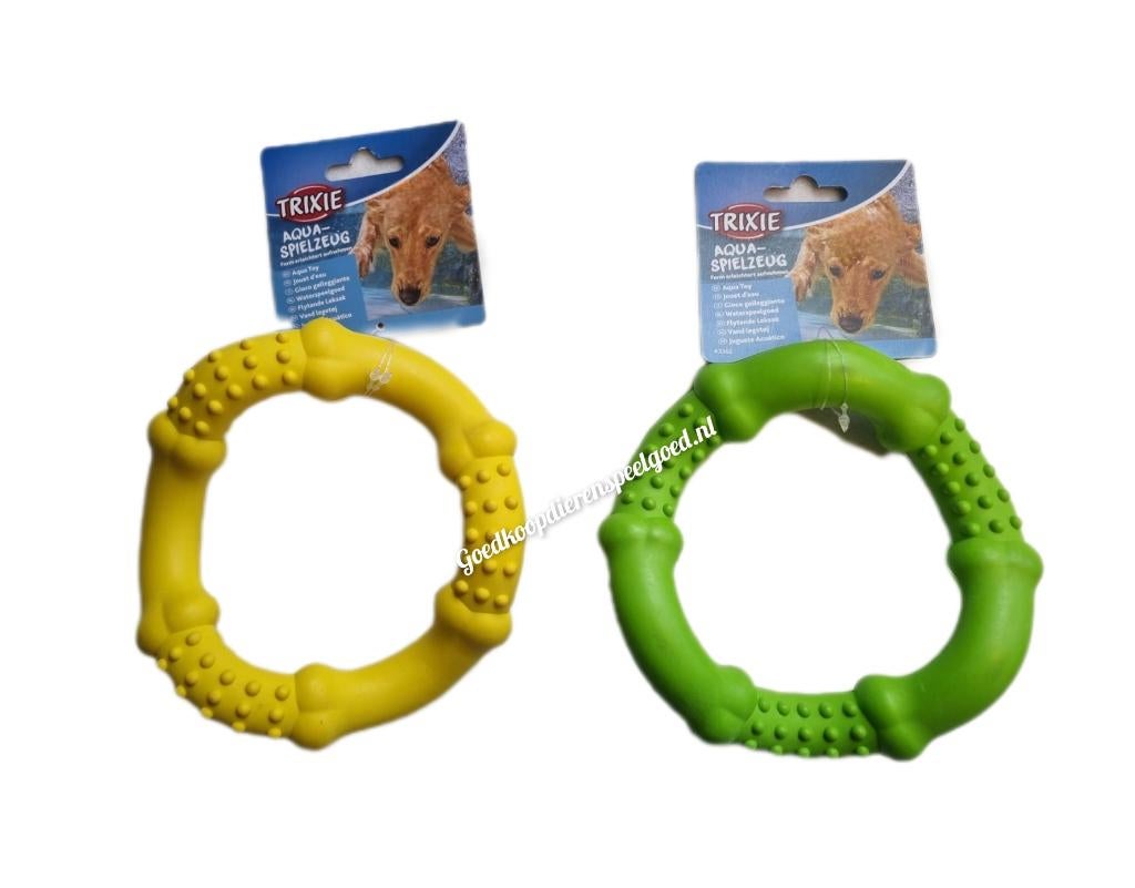 Hondenspeelgoed    " Waterspeelgoed Ring Golvend " 15 cm, Dieren en Toebehoren, Hondenspeelgoed, Ophalen of Verzenden, Nieuw, Waterspeelgoed