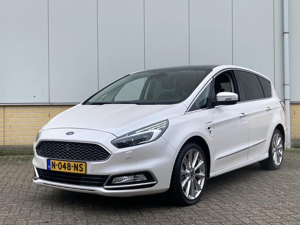 Ford S-Max 2.0 Vignale 7 persoons Lederen bekleding - 7-pers, Auto's, Euro 6, 4 cilinders, 7 stoelen, Wit