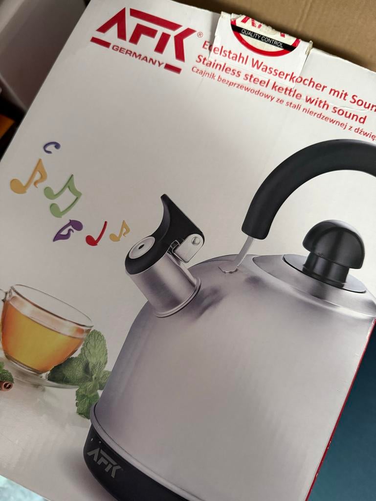 AFK Germany fluitketel, Ophalen of Verzenden, Nieuw, Rvs