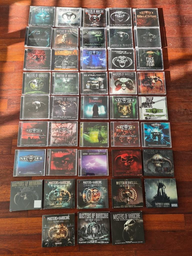 Masters of hardcore collectie 43pcs thunderdome, Ophalen of Verzenden, Zo goed als nieuw