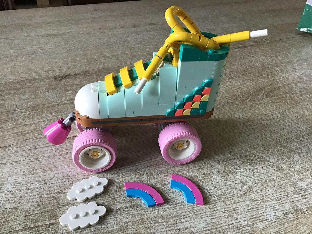 Lego creator retro rolschaats 31148, Ophalen of Verzenden, Zo goed als nieuw