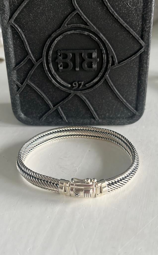 Buddha to buddha edwin mini armband, Ophalen of Verzenden, Nieuw, Zilver, Zilver