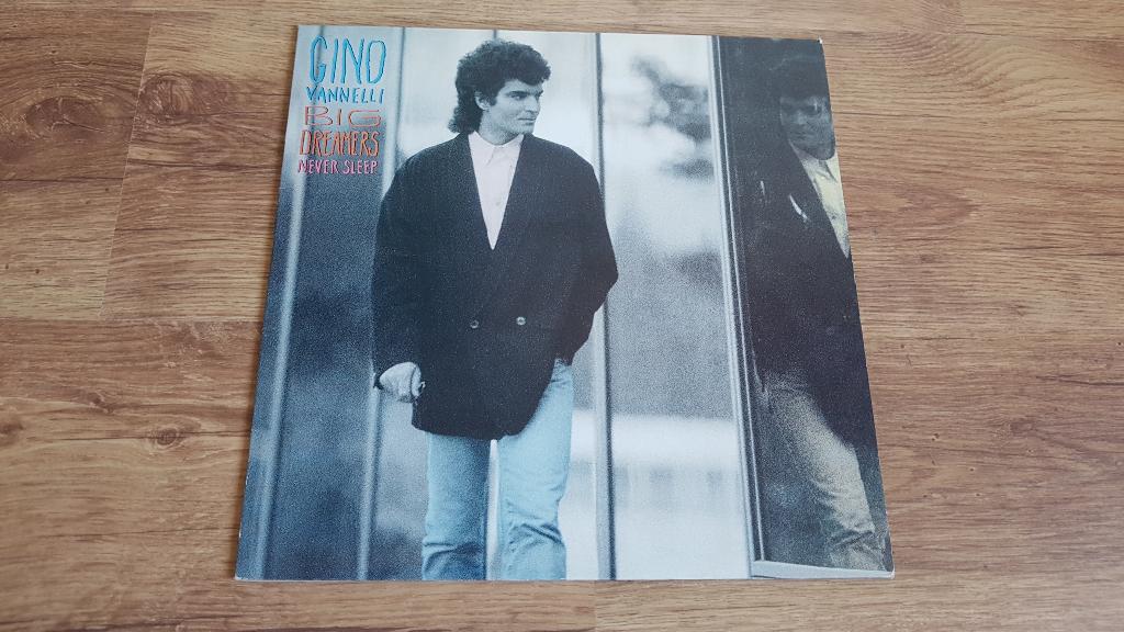 Gino Vannelli - Big Dreamers Never Sleep (1987) vinyl album, Ophalen of Verzenden, Gebruikt, 12 inch