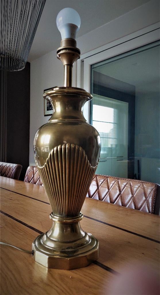 Vintage klassieke lamp, Hollywood Regancy style, Ophalen, Overige materialen, Gebruikt, 50 tot 75 cm