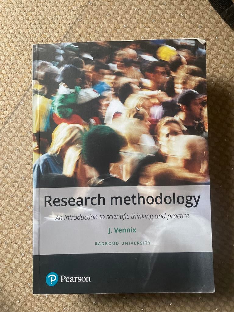 Research Methodology - J. Vennix (Radboud University), Boeken, Ophalen of Verzenden, Gamma, Zo goed als nieuw, WO