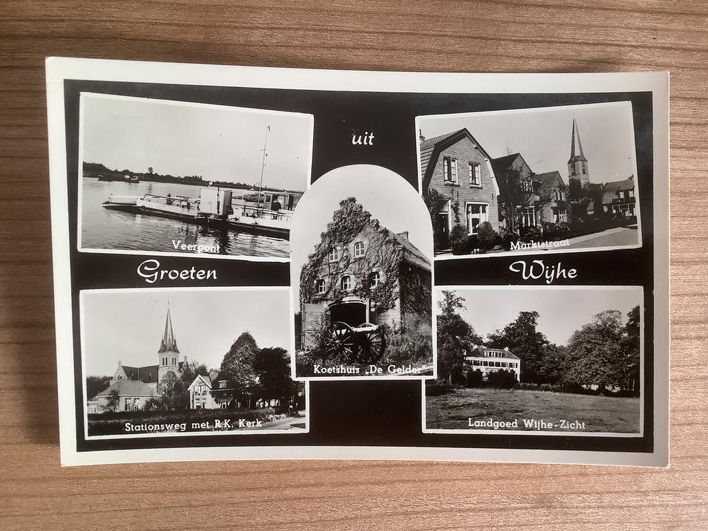 ansichtkaart Wijhe, Ophalen of Verzenden, Ongelopen