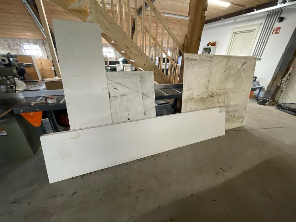 HPL Geveplaat - Diverse afmetingen, gebruikt, Ophalen, HPL, Gebruikt, A