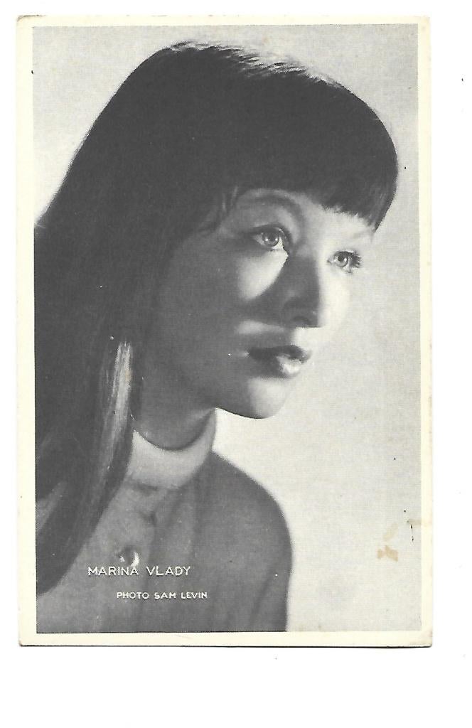 Marina Vlady, Verzenden, 1960 tot 1980, Ongelopen, Sterren en Beroemdheden