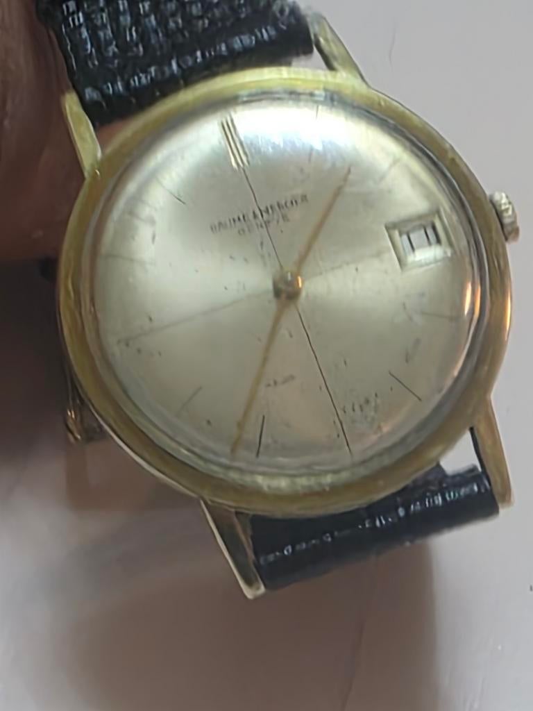 Baume &Mercier horloge, Ophalen of Verzenden, Staal, Overige merken, 1960 of later