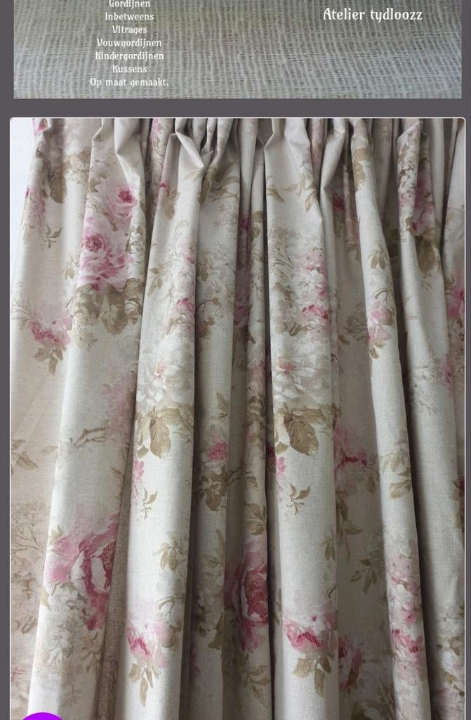 Laura asly gordijnen nieuw!, Ophalen of Verzenden, Nieuw, 150 tot 200 cm, 200 cm of meer