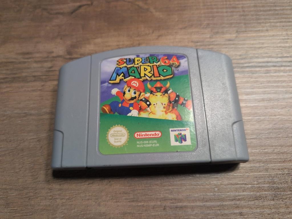 Super Mario 64 - Nintendo 64 (N64) Spel, Spelcomputers en Games, Gebruikt, 1 speler, Ophalen of Verzenden, Vanaf 3 jaar