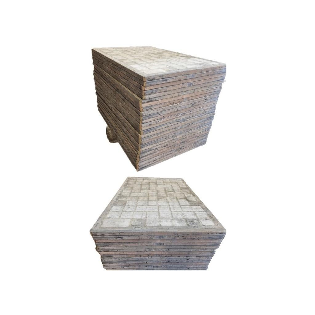 Steenschotten - Massief kunststof - AANBIEDING, Ophalen, Zo goed als nieuw, Minder dan 180 cm, Palen